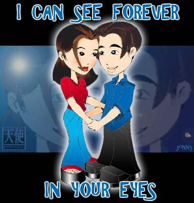I can see forever in your eyes